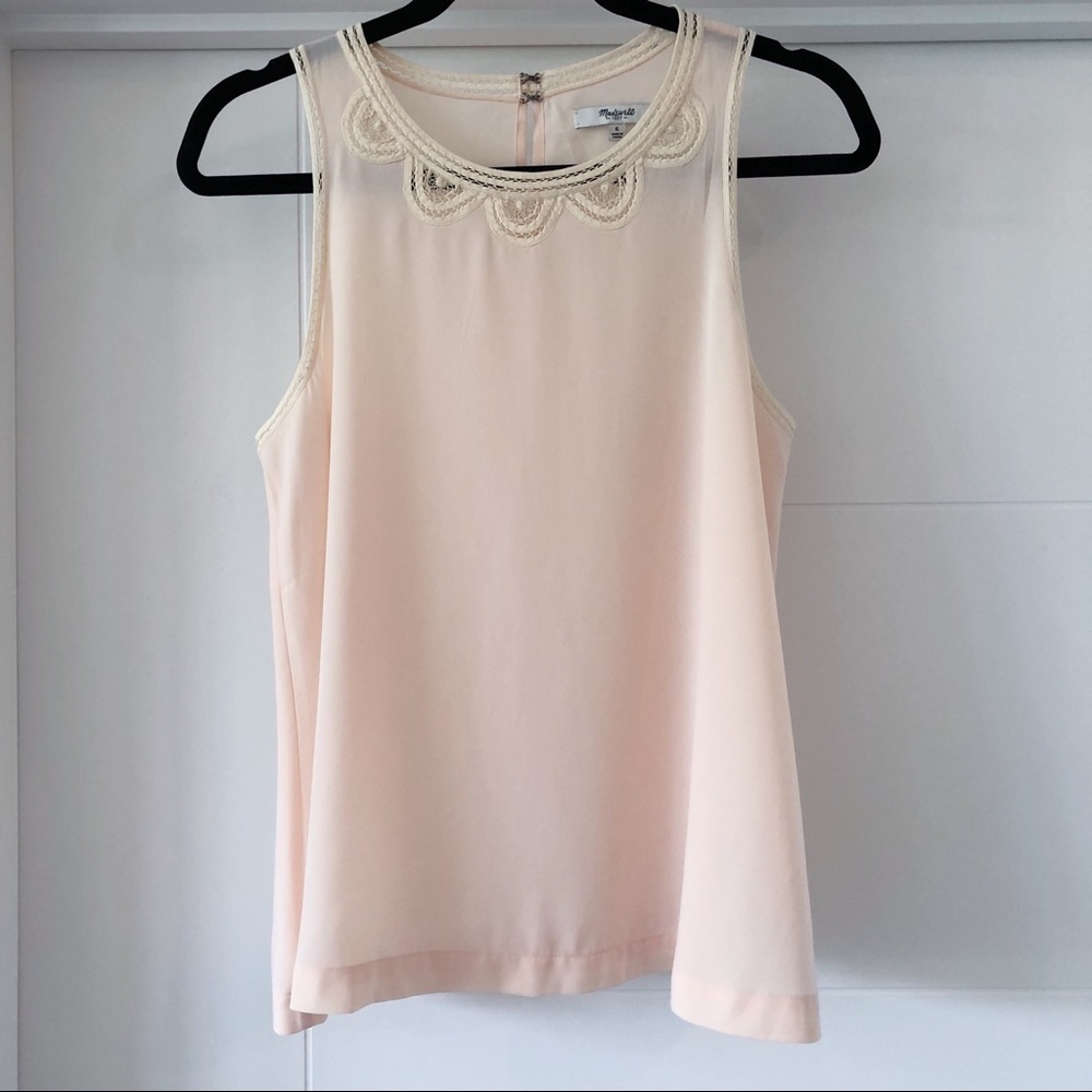 Madewell Scallop Stitch Tank 6